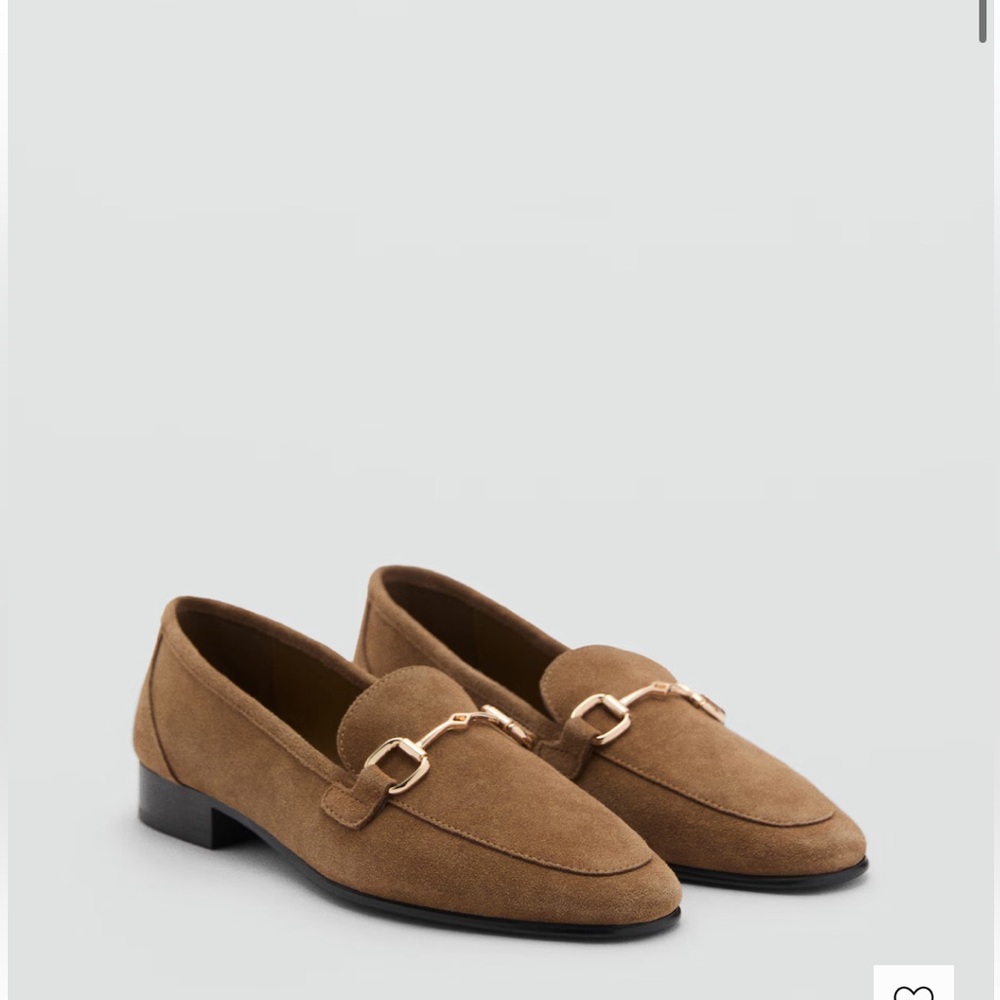 Mango Suede Loafers Size 6.5 - BRAND NEW IN BOX